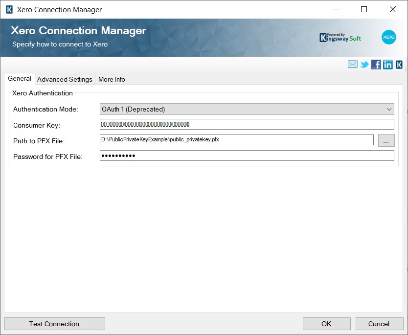 Add Xero Connection